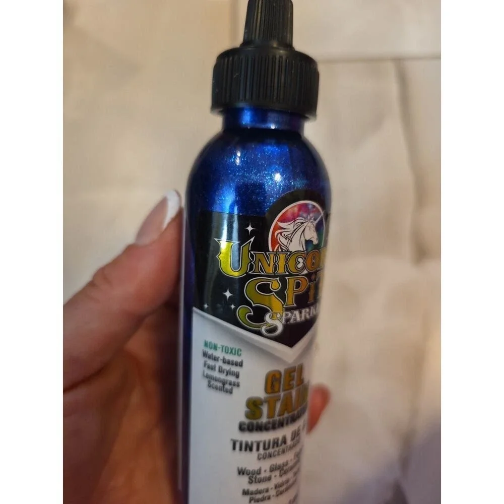 Gel Stain Glaze Sapphire Swift 4.0 FL OZ Bottle Blue 0423010C 19aw10 D4